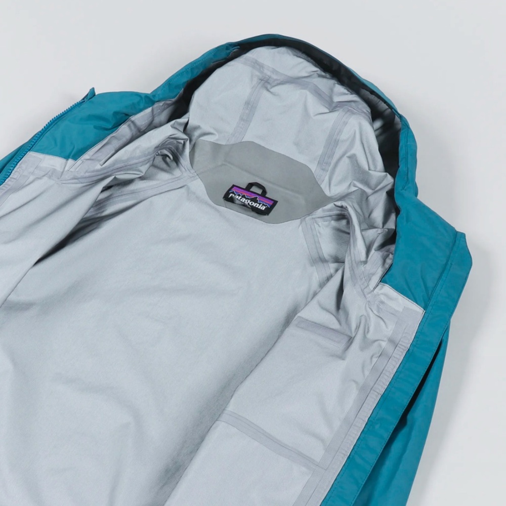 Patagonia Men's Torrentshell 3L Rain Jacket sz L 85240 Wavy Blue - Picture 2 of 9